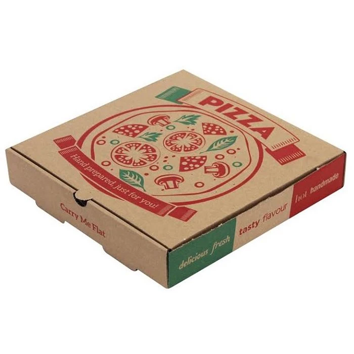 Bedrukte pizzadoos