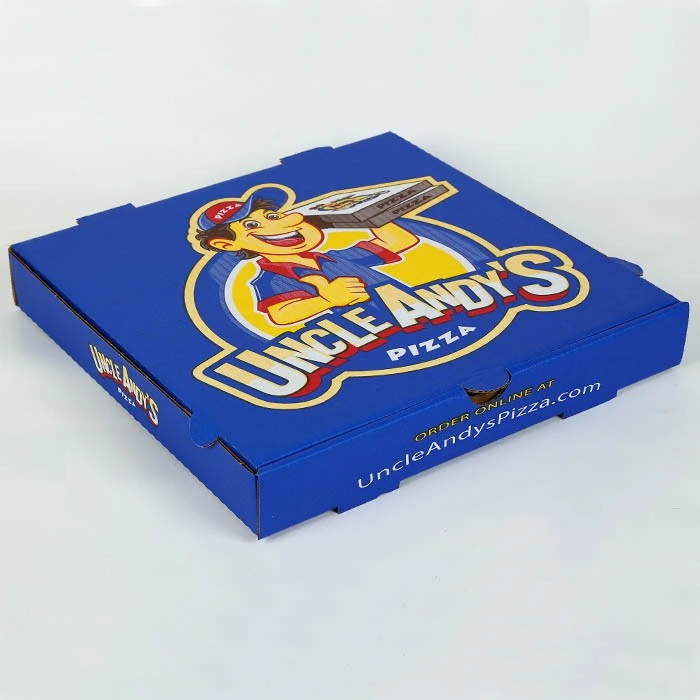 Groothandel op maat gemaakte leverancier ontwerp verpakking kartonnen bedrukking verpakking goedkope pizzadozen